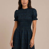 Gingham Smocked Dress