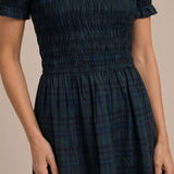 Gingham Smocked Dress