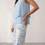 Printed fluid two-piece set