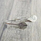 Verena – 925 Sterling Silver Dandelion Design Earrings