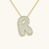 Melanie – Double Heart in Gold Necklace