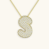 Melanie – Double Heart in Gold Necklace