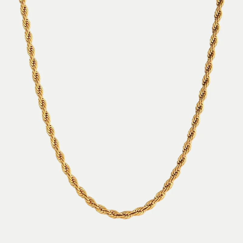 Helena – Gold Necklace with Dot Design