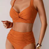 Adriana™ | High-Waisted Bikini Set for Summer