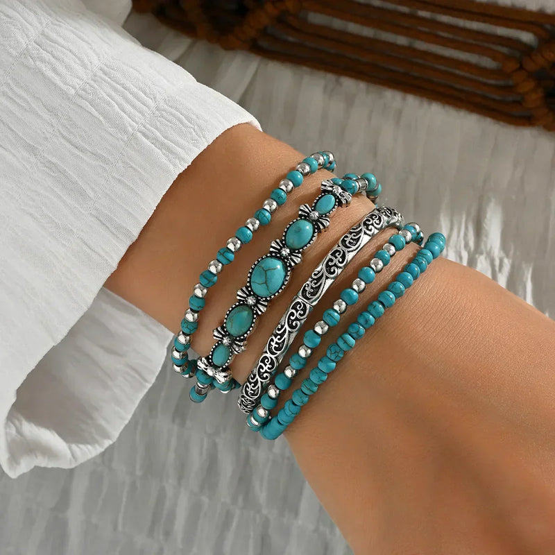 Maïa | Boho Trend Turquoise Bracelets