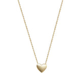 Klara – Gold necklace with circular pendant