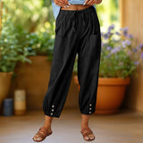 Zara™ | Cropped Harem Pants with Drawstring