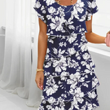 Francisca - Elegant Dress with Stripes