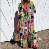 Solange | Lightweight Bohemian Maxi Dress