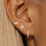 Marlena – Gold Earrings with Elegant and Minimalist Design.