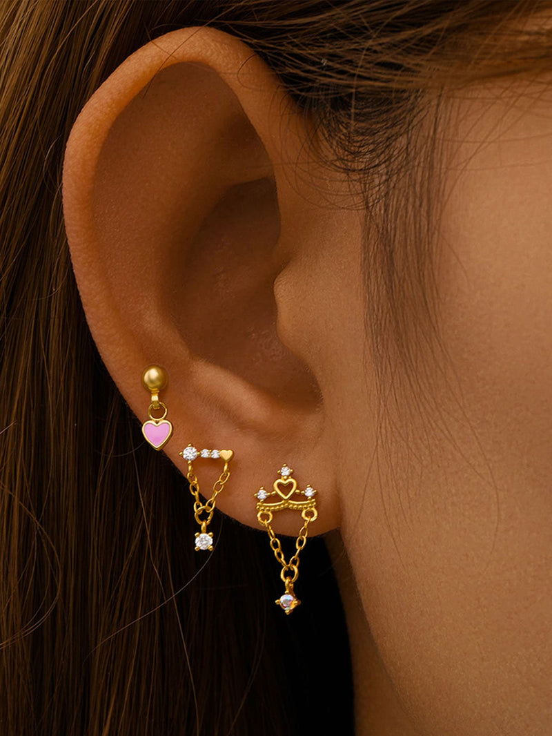 Helena – Gold Earrings with Elegant and Delicate Design