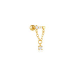 Helena – Gold Earrings with Elegant and Delicate Design