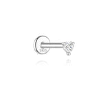 Helena – Gold earrings with a natural design.