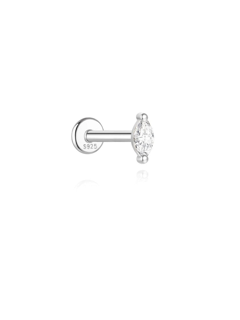 Helena – Gold earrings with a natural design.