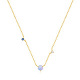 Nora – Delicate Silver Collar with Heart-Shaped Pendant