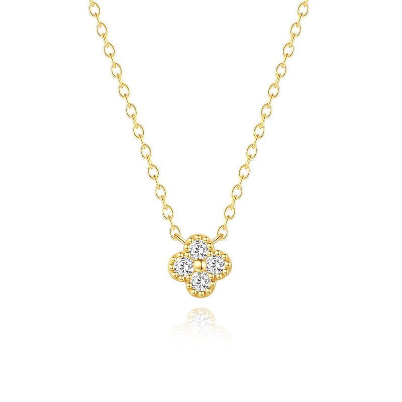 Eva – Silver necklace with elegant stone