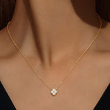 Eva – Silver necklace with elegant stone
