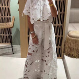 Elira™ | Embroidered Lace Set