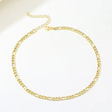 Valerie – Minimalist gold design necklace with links