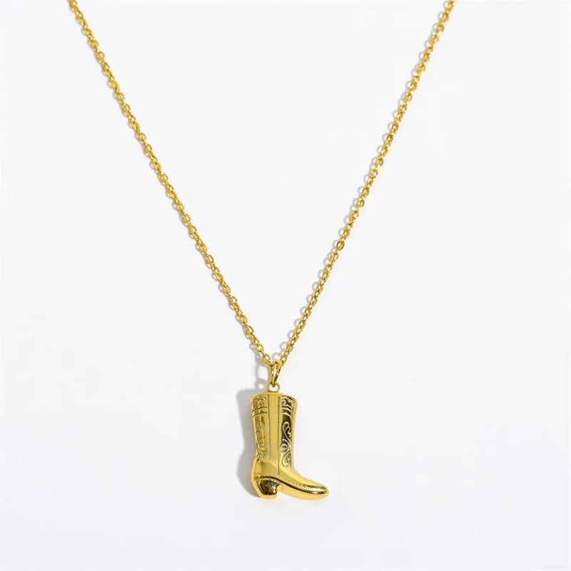Jasmina – Gold necklace with personalized initial pendant