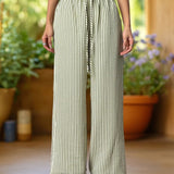 Riviera™ | Floor-Length Striped Pants