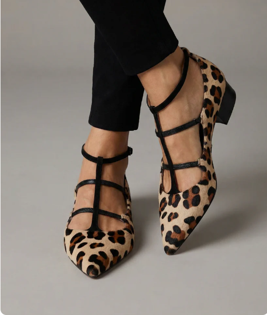 Bridget - Leopard Print Heels