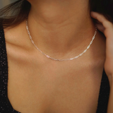 Miriam – Gold Necklace with Pearl Detail