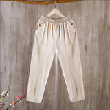 Harlow™ | Linen Wide-Leg Capri