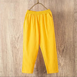 Harlow™ | Linen Wide-Leg Capri