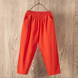 Harlow™ | Linen Wide-Leg Capri