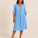 Chanté | Long Sleeve Textured Dress