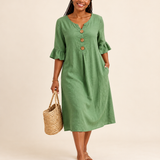 Chanté | Long Sleeve Textured Dress