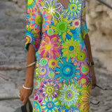 Anabela | Vibrant Floral Maxi Dress