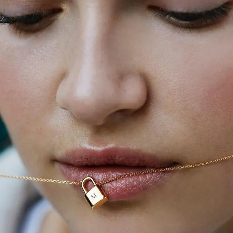 Stefanie - Gold Necklace with Three Miniature Pendants