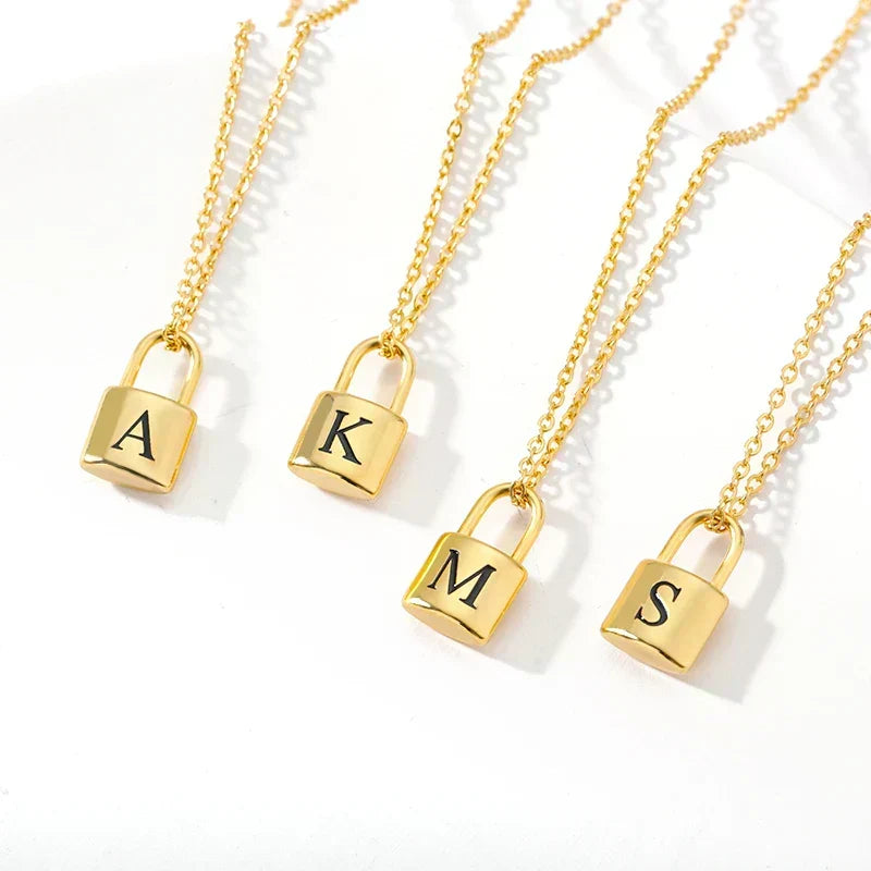 Stefanie - Gold Necklace with Three Miniature Pendants