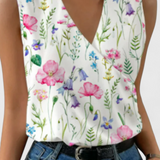Yariela | Soft Summer Top with V-Neck