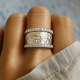 Viktoria - Vintage Silver Ring with Zircon