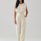 Aria | Elegant Jumpsuit with Belt