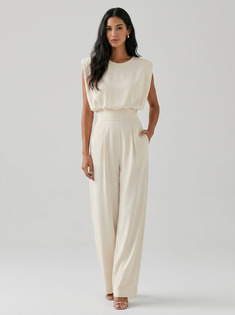 Aria | Elegant Jumpsuit with Belt