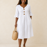 Chanté | Long Sleeve Textured Dress