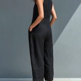 Lotte™ | Minimalist Sleeveless Jumpsuit