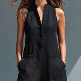Lotte™ | Minimalist Sleeveless Jumpsuit