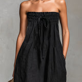 Nina™ | Elegant Strapless Jumpsuit