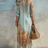 Lurdes | Mediterranean Shirt Dress