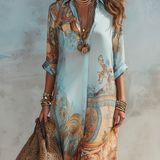 Lurdes | Mediterranean Shirt Dress