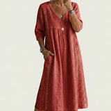 Juliette I Elegance A-Line Maxi Dress