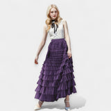 Elegant skirts with decorative tulle detail