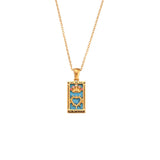Sabina – Gold Necklace with Elegant Pendant
