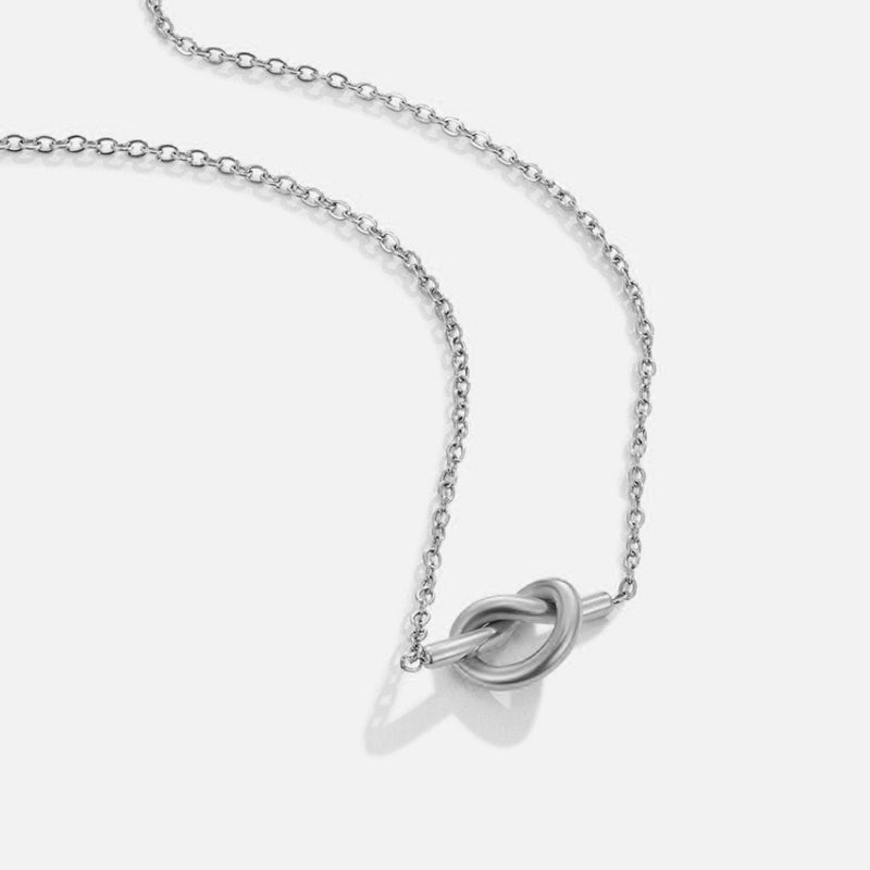 Monika – Silver Necklace with Angel Pendant