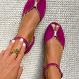 Elegant Suede Ballet Flats™